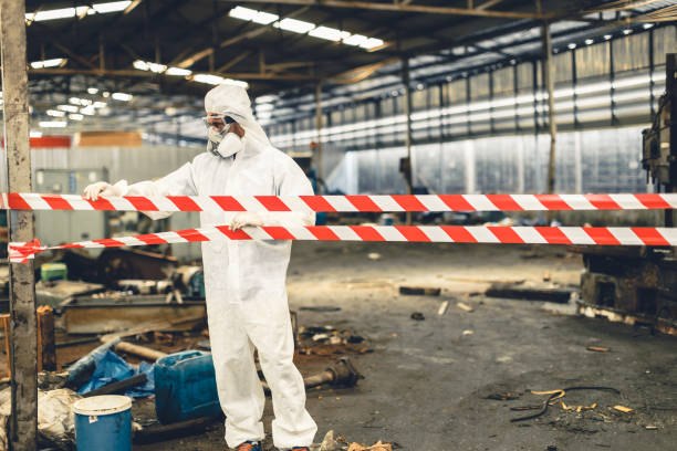 Professional Hoarding Cleanup technician working in Veradale, WA